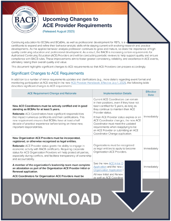 ACE Provider Handbook
